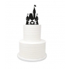 Topper zamek dekoracja na tort ciasto urodziny myszka myszki